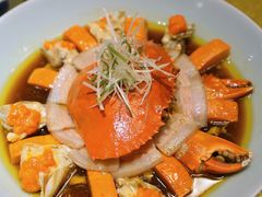 火腿南瓜蒸膏蟹-老灶味道·本帮菜(昌平路店)