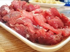 手切牛肉-牛叔鲜羊肉铜火锅(远东小区店)
