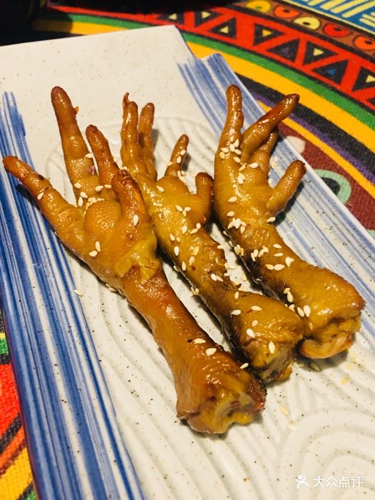 紫滇源云南生态菜(清江店)烤鸡爪图片 - 第2张