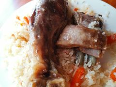 豪华腿排饭-巴依家新疆手抓饭(菱角湖万达店)
