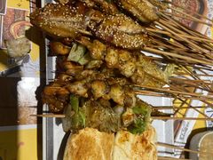 烤鸡皮串-木屋烧烤(西南角店)