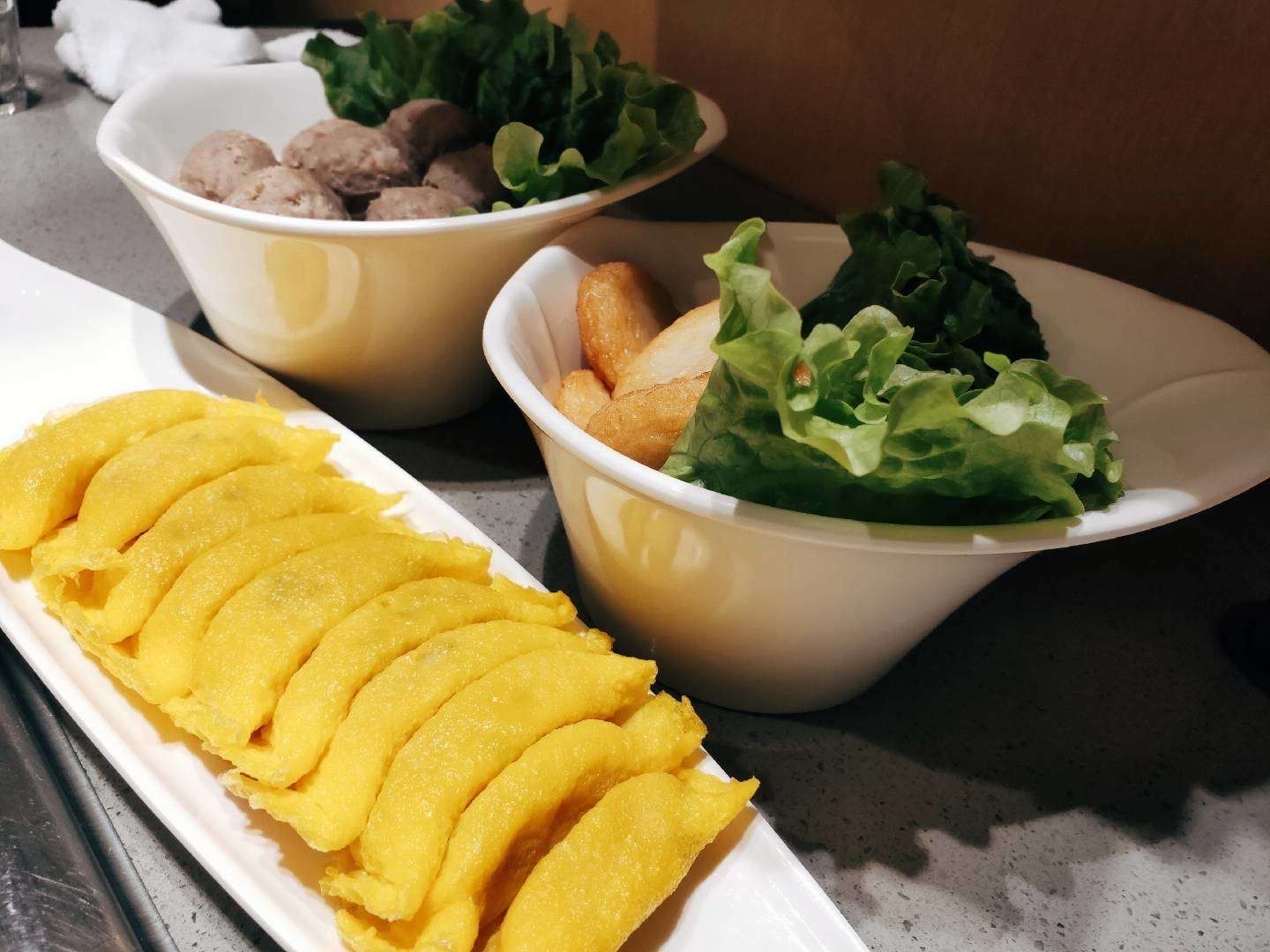 蛋饺就不用说了,蛋饺我感觉就是安井的蛋饺,吃海底捞主要还是吃的是