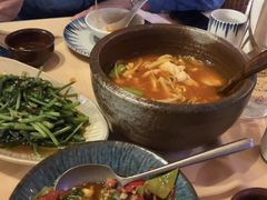 水豆鼔炒蓬蒿菜-山石榴·贵州菜(丰盛里店)