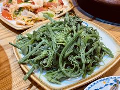 清炒油菜尖-妈妈的味道(和顺古镇店)