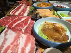 -明洞阿姨·韩式酱蟹烤肉·创意料理(三元桥店)