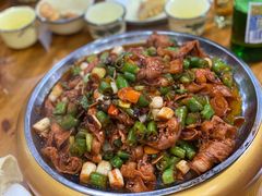 辣椒炒肉-一宝菜馆(潍坊总店)