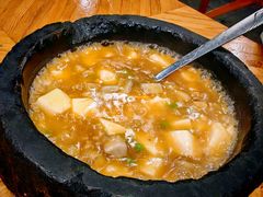 海胆石锅豆腐-院子餐厅·大锅菜·老杭帮(桥西直街店)
