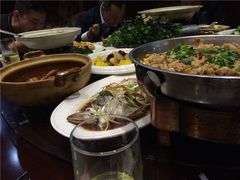 葱油鲈鱼等-茶港食堂(武昌店)