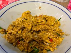 香醋炒土鸡蛋-荆九爷爆炒桥头三嫩(夫子庙店)