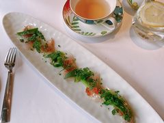 盐渍海鲷鱼薄片-Le Comptoir de Pierre Gagnaire