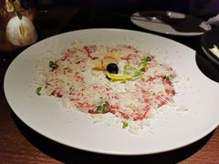 薄片小牛肉佐金枪鱼尼斯酱-404干式熟成牛排馆•聚会餐厅