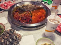 艳红酸辣三拼锅-陈艳红火锅菜·冒菜(簋街店)