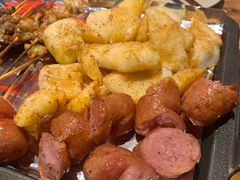 -路边摊小炉子烧烤