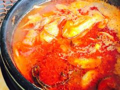 辣牛肉粉丝汤-牛信亭韩国料理·炭火烤肉(紫藤路店)
