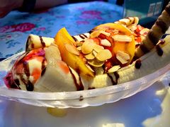 香蕉船配冰淇淋-巴伐利亚啤酒坊(意式风情街店)