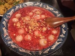 核桃酒酿圆子-三酉星·枫·山風与野菜(上海总店)