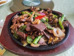 铁板啫鸡杂-茗荔园农庄(大涌店)