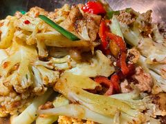 香锅花菜-绿茶餐厅(乐峰广场店)