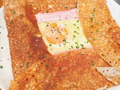 巴黎火腿鸡蛋芝士蘑菇可丽饼-RAC BAR(安福路店)