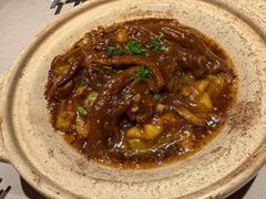 沙茶糯米茄子焖鹅掌-小炳胜(卓悦中心店)