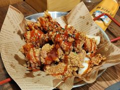 -明洞阿姨·韩式酱蟹烤肉·创意料理(三元桥店)