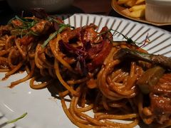 黑椒牛柳意大利面-本处·素食·融合料理(南油店)