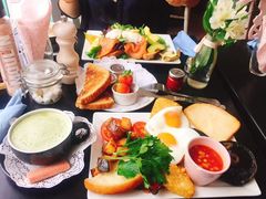 三文鱼早餐-Halladays Tea Rooms