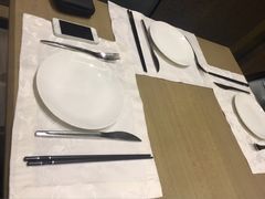 餐具摆设-博悦公馆尚悦自助餐厅