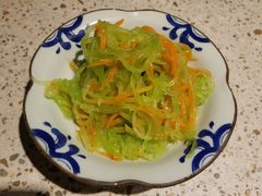 麻油凉拌莴笋-饭香情