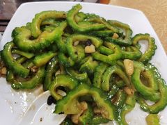 豆鼓炒凉瓜-渔文乐农庄