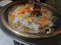 招牌粉丝裹虾-绿茶餐厅(西湖银泰百货店)
