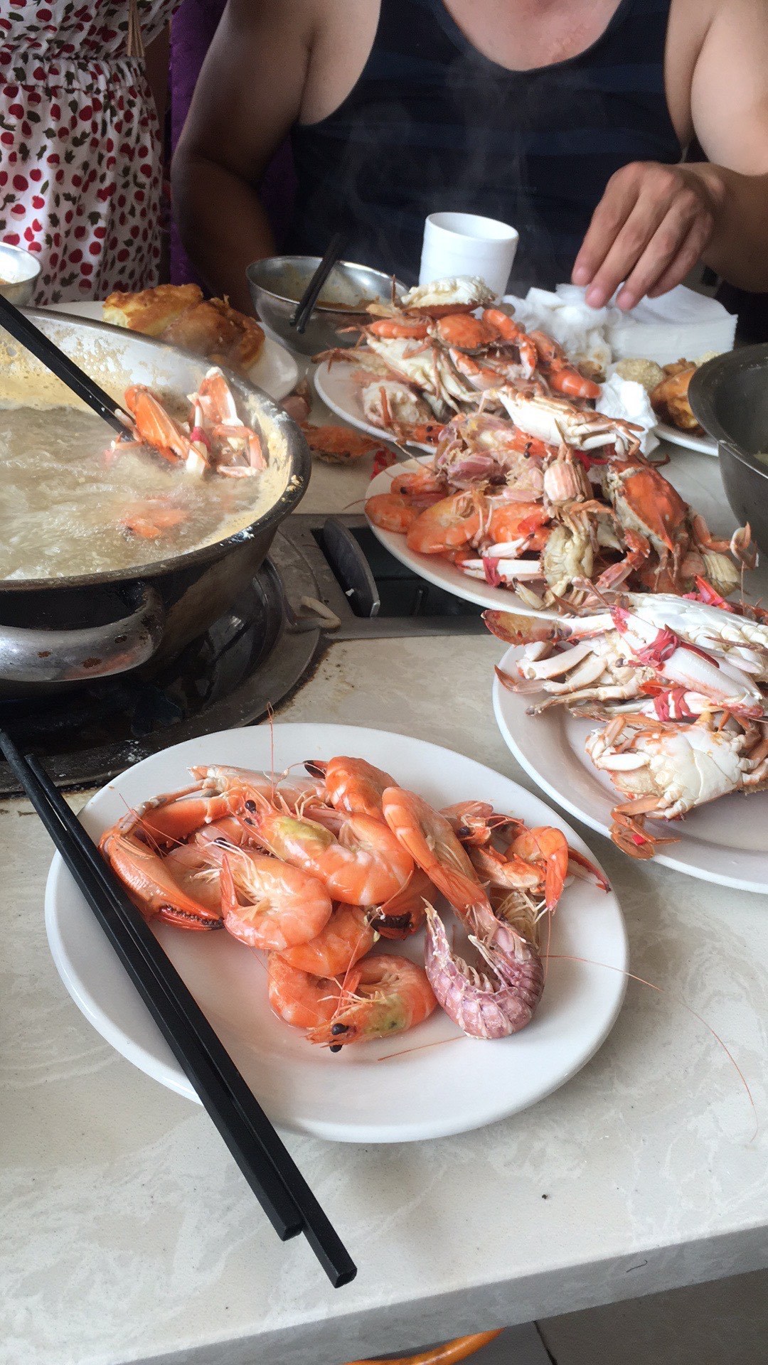 营口二孩海鲜自助,旅游团都会来的自助城