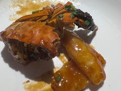 毛蟹炒年糕-金枝玉叶上海人家食府(三里河店)