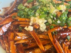 茭白炒鳝丝-双塔老饭店