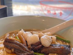 虾爆鳝面-奎元馆.百年奎元.非遗传承(西湖边的解放路店)