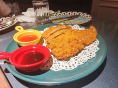 芝士炸猪排-吱咖啡西式简餐