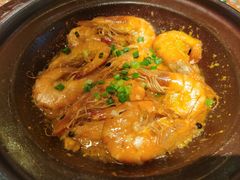 黄油焗对虾-涌煲记·蟹煲·砂锅海鲜·煲出宁波味(天一旗舰店)