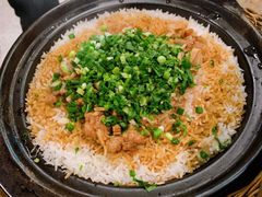 松茸肉滑煲仔饭-浩源美食·椰子鸡