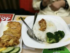 烧鸡腿饭-佰搭果·广式茶餐厅(西华路店)