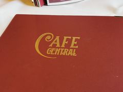 菜单-中央咖啡馆