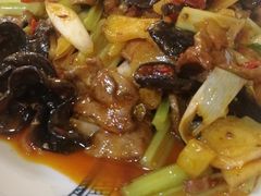 泡椒仔姜鲜牛肝-伊兰麒兰馨园·川菜·清真馆(339电视塔店)