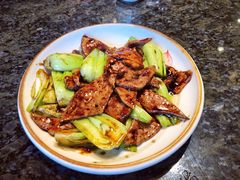 菜梗炒猪肝-菲乐餐厅(三十年经营·湖滨路店)