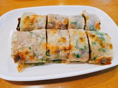 葱饼卷牛肉-台北楚楚园馅饼粥(虹桥南丰城店)