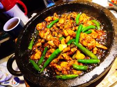 酱爆石锅蛙-绿茶餐厅(乐峰广场店)