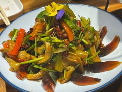 茄子擂皮蛋-钱锋炭缸烧烤(安达街直营二店)