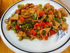 小炒嫩牛肉-小郭私房菜·海肠捞饭店(学士街店)