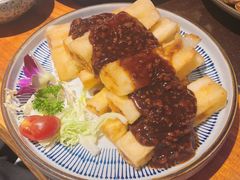 台北卤肉酱拌茄子-上楼私房菜(院士路店)