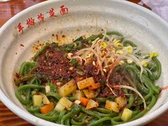 -手擀菠菜面(西康路店)