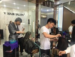 -V HAIR SALON造型