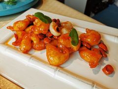 宫保虾球-不二茶空间·养生宴(石景山店)